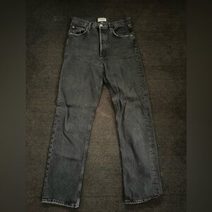Agolde black denim